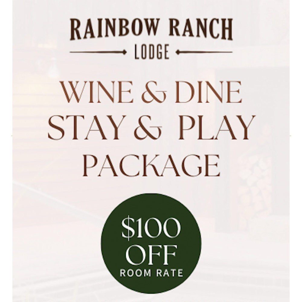 Wine & Dine Stay & Play Package